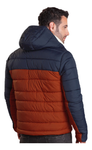 Imagen 2 de 4 de Chaqueta Hombre Impermeable Con Bolsillo Interno