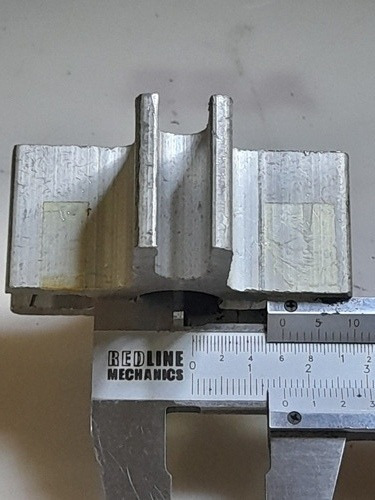 Separador O Espaciador De Aspa Universal En Aluminio.