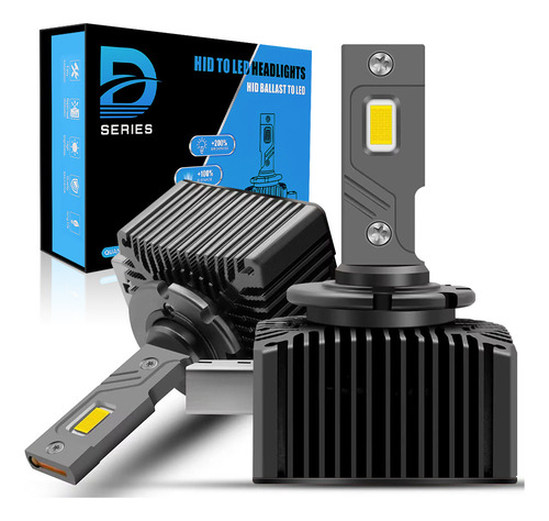 Par Faros Led Para Hid Xenón D3s/d3r/d3c 160w 24000lm 6000k