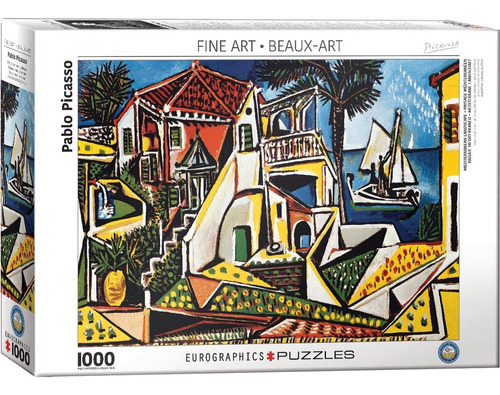 Picasso Paisaje Mediterráneo Rompecabezas 1000p Eurographics