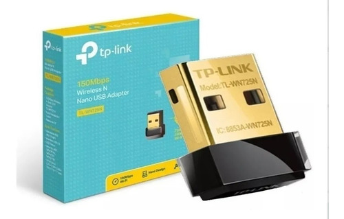 Adaptador Wireless Usb Tp Link Wn-725n 150mbps Nano