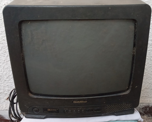 Televisor Antiguo Goldstar 12  Para Reparar O Repuesto.