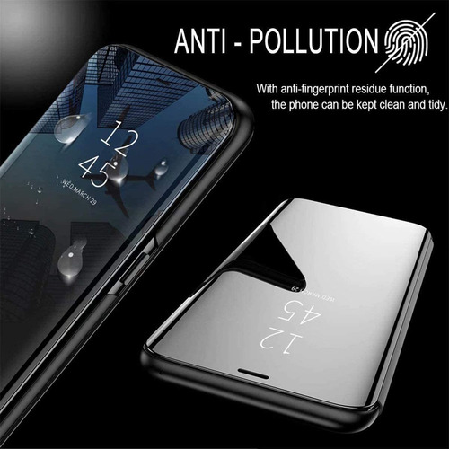 Funda Para LG Velvet 5g Uw Carcasa, Espejo Funda Flip B122