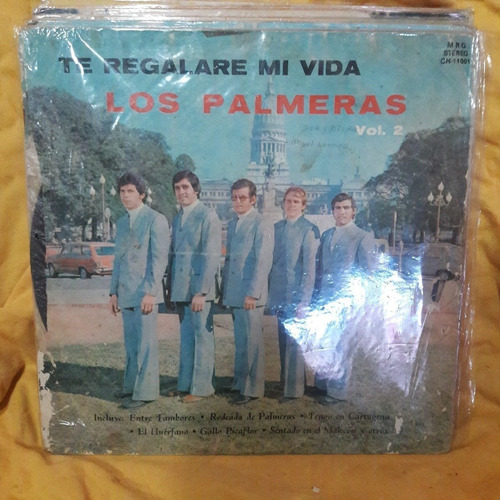 Vinilo Los Palmeras Te Regalare Mi Vida Aaaa C2