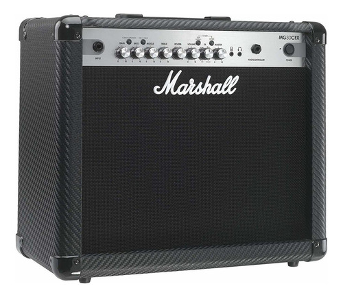 Amplificador De Guitarra Marshall Mg30cfx 1x10 30w Eq Mp3 Fx Color Negro