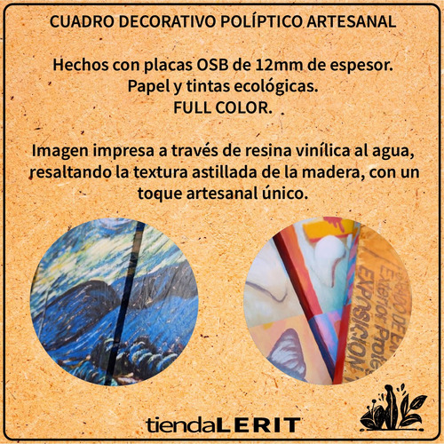 Cuadro Decorativo Guernica Picasso, Cubismo Lerit Ecológico