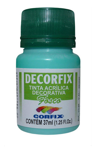 Tinta Decorfix Fosca 378 Verde Agua 37ml