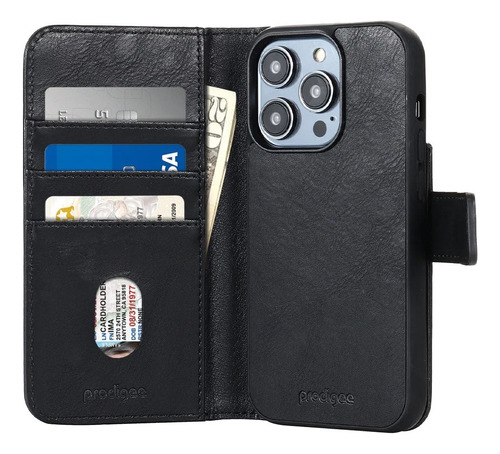 Prodigee iPhone 15 Pro Max Carcasa Folio Mag Wallet