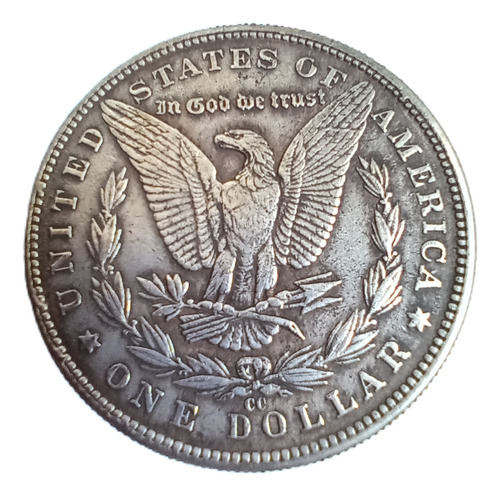 Moneda Dólar Amuleto Prosperidad Y Abundancia 
