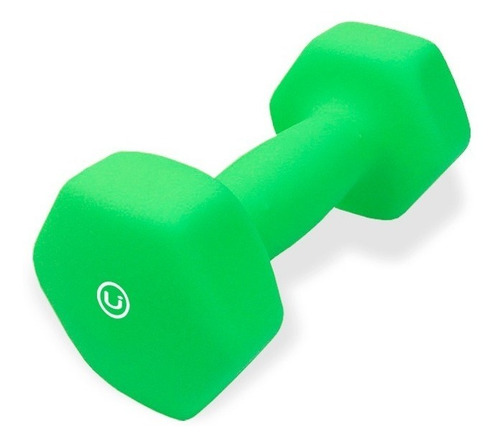 Imagen 1 de 7 de Mancuerna Pesa Goma Recubierta 4 Kg Gym Fitness Funcional