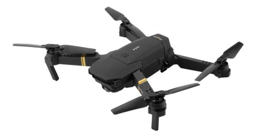 Mini drone Eachine E58 con cámara SD negro 2.4GHz 1 batería