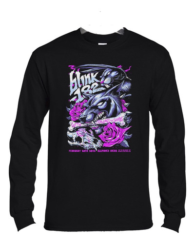 Polera Ml Blink 182 Live In Australia Punk Abominatron