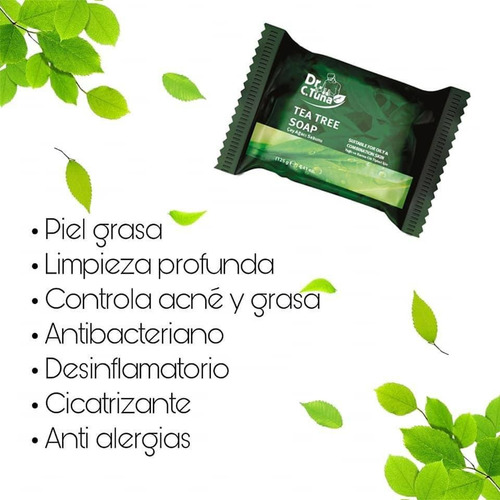 Jabón Tea Tree Farmasi / Piel Mixta A Grasa