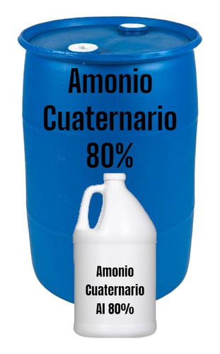 Amonio Cuaternario Al 80%