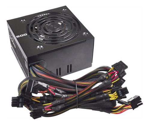 Fuente de poder para PC Evga W1 Series 100W1-0500-KR 500W 220V