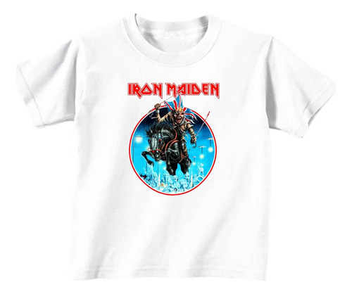Remeras Infantiles Iron Maiden Metal |de Hoy No Pasa| 10