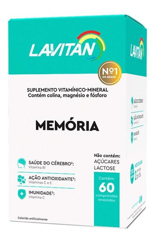 Lavitan Memória - 60 Comprimidos
