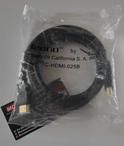 Cable Hdmi A Hdmi 1.5m