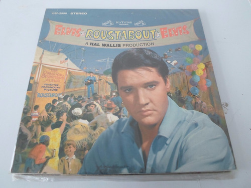 Elvis Presley - Roustabout - Vinilo Usa Stereo Reed 1967 (d)