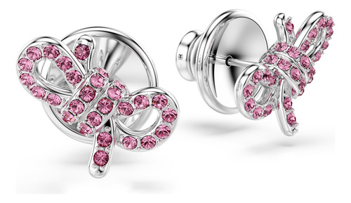 Swaro Pendientes Brincos De Pino Lifelong Bow, Laço, Rosa,
