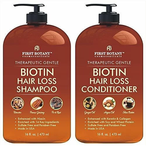 Set De Acondicionador De Champu Para Crecimiento Del Cabello