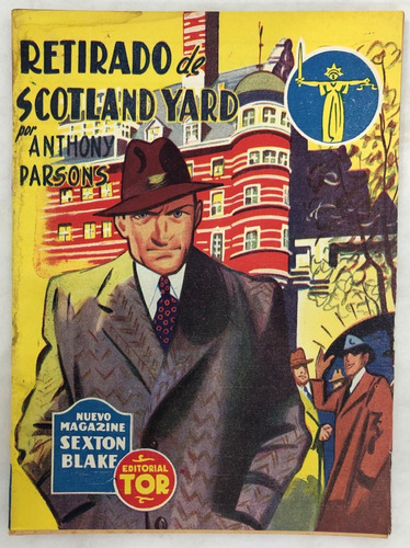 Nuevo Sexton Blake Retirado De Scotland Yard Edit Tor 1952