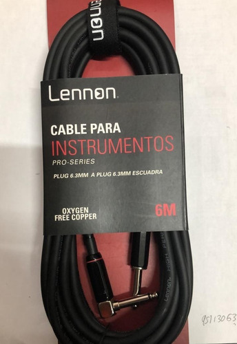 Lennon Ln-c636l Cable Plug Recto A Plug Escuadra 6metros