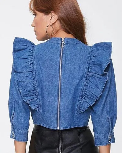 Camisa jeans forever 21 2025