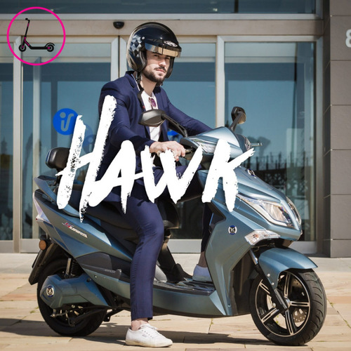 Moto Scooter Eléctrico Sunra Hawk Litio Motor Bosch