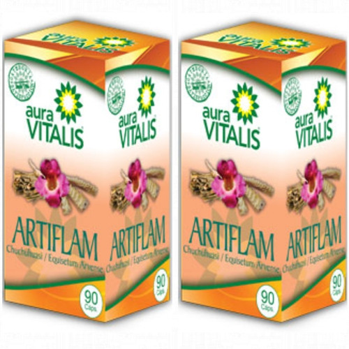 Artiflam 2 Fras 90 Caps C/u Dolor Articular Antiinflamatorio