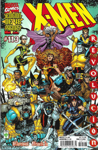 X-men #113 Ed. Vid, México (x-men #100 Marvel, Usa) 48 Pág.