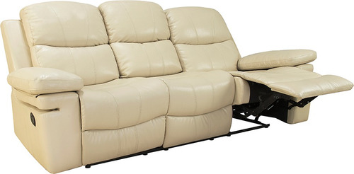 Imagen 3 de 10 de Sillón 3 Cuerpos Sofá Crema Livings Divino