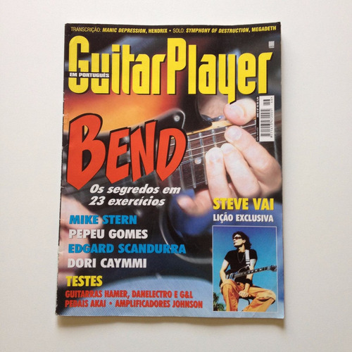 Revista Guitar Player 46  Em Português Bend Steve Vai Cc779