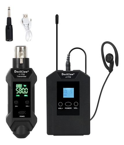 Sistema De Monitor Intraural Inalámbrico Devilclaw Para Estu
