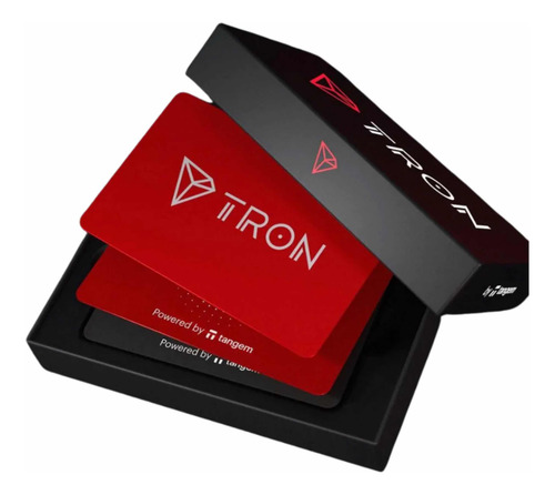Tangem Hardware Wallet Tron Edição Limitada Pack 3 Cards