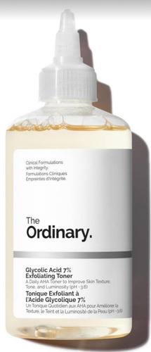 Tónico Exfoliante Ácido Glicólico Al 7% | The Ordinary 240ml