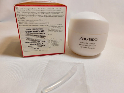 Imagen 2 de 3 de Shiseido Crema Hidratante Energy 50 Ml Original Oferta