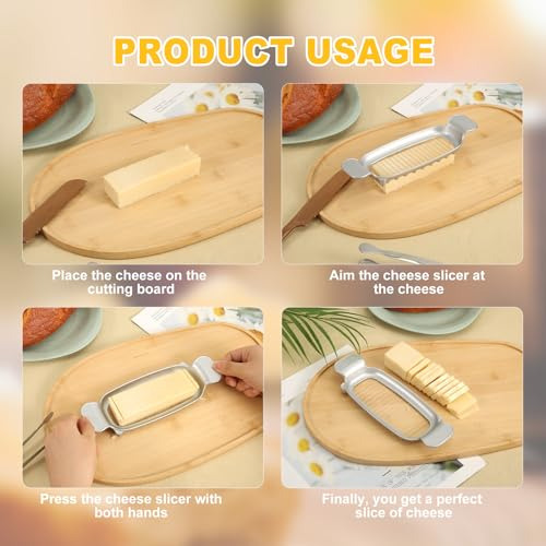 Cortador De Alambre Para Rebanar Queso, Cortador De Mantequi