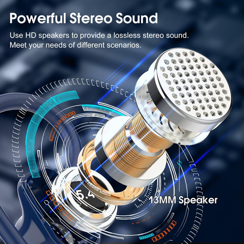 Oyib Auriculares Inalámbricos Bluetooth 54 Auriculares 50h