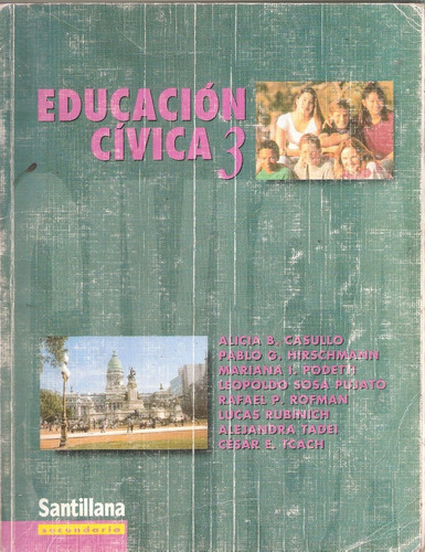 Educación Cívica 3, Santillana Polimodal