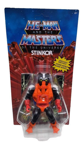 Muñeco Masters Of The Universe Stinkor He-man 15cm Gyy24 Srj
