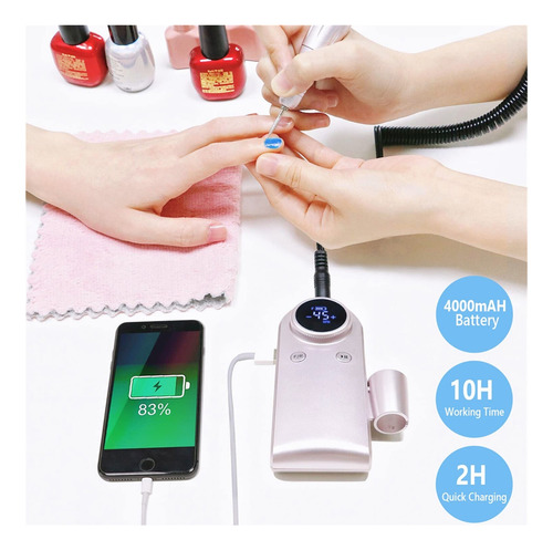 Taladros Eléctricos For Uñas, Máquina Limadora De Uñas