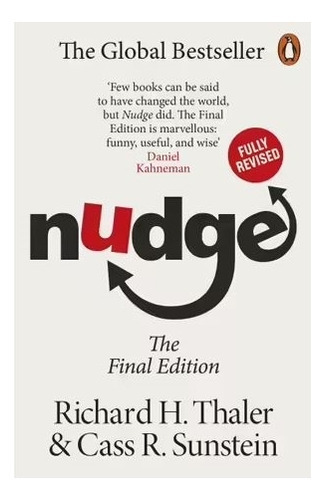 Nudge -  Improving Decisions About Health, Wealth And Happiness - Thaler / Cass, de Thaler, Richard H.. Editorial PENGUIN, tapa blanda en inglés internacional