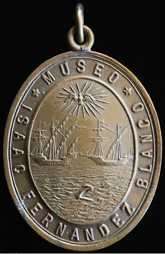 Medalla Museo Isaac Fernandez Blanco, Inauguracion 1922.
