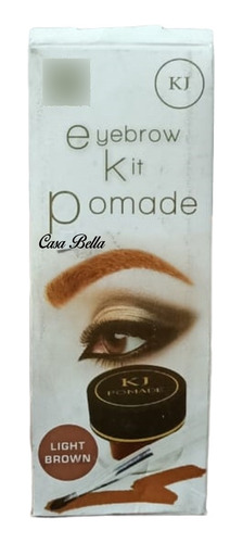 Pomada Para Cejas Cafe Claro 4g Kj-kejel Jabibe