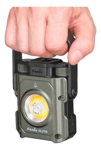Fenix Linterna Cl27r Verde - Crt Ltda