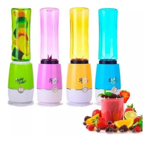 Mini Batidora Portátil Shake N Take Para 2 Botellas