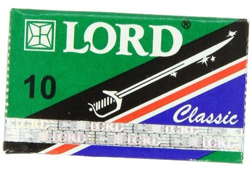 100 Lord Super Inox Clásica Cuchillas De Seguridad De 94k0i