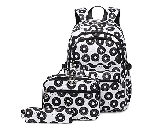 Yjmkoi 3pcs Daisy Prints Backpack For Girls Lrlln