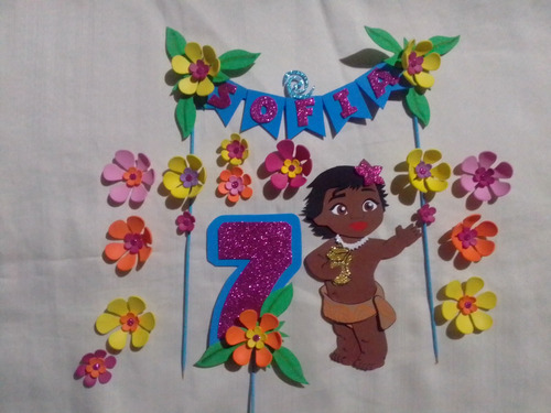 Moana Decoración En Foami